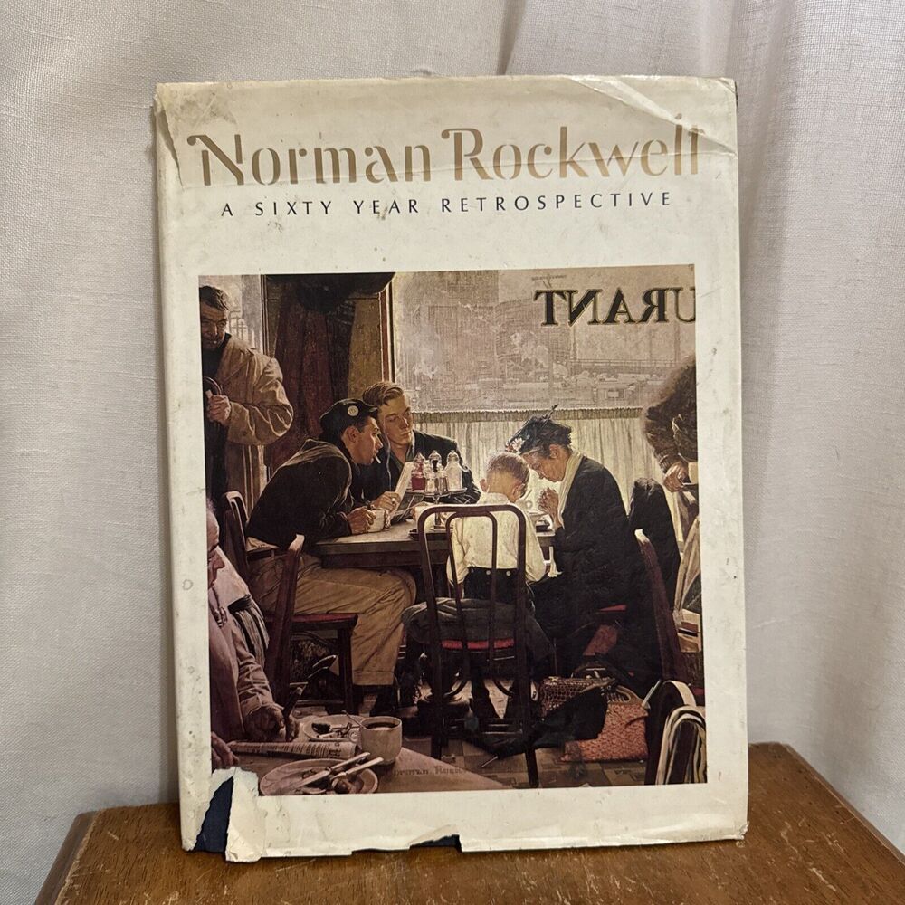 Norman Rockwell A Sixty Year Retrospective Abrams Buechner Coffee Table Book HC